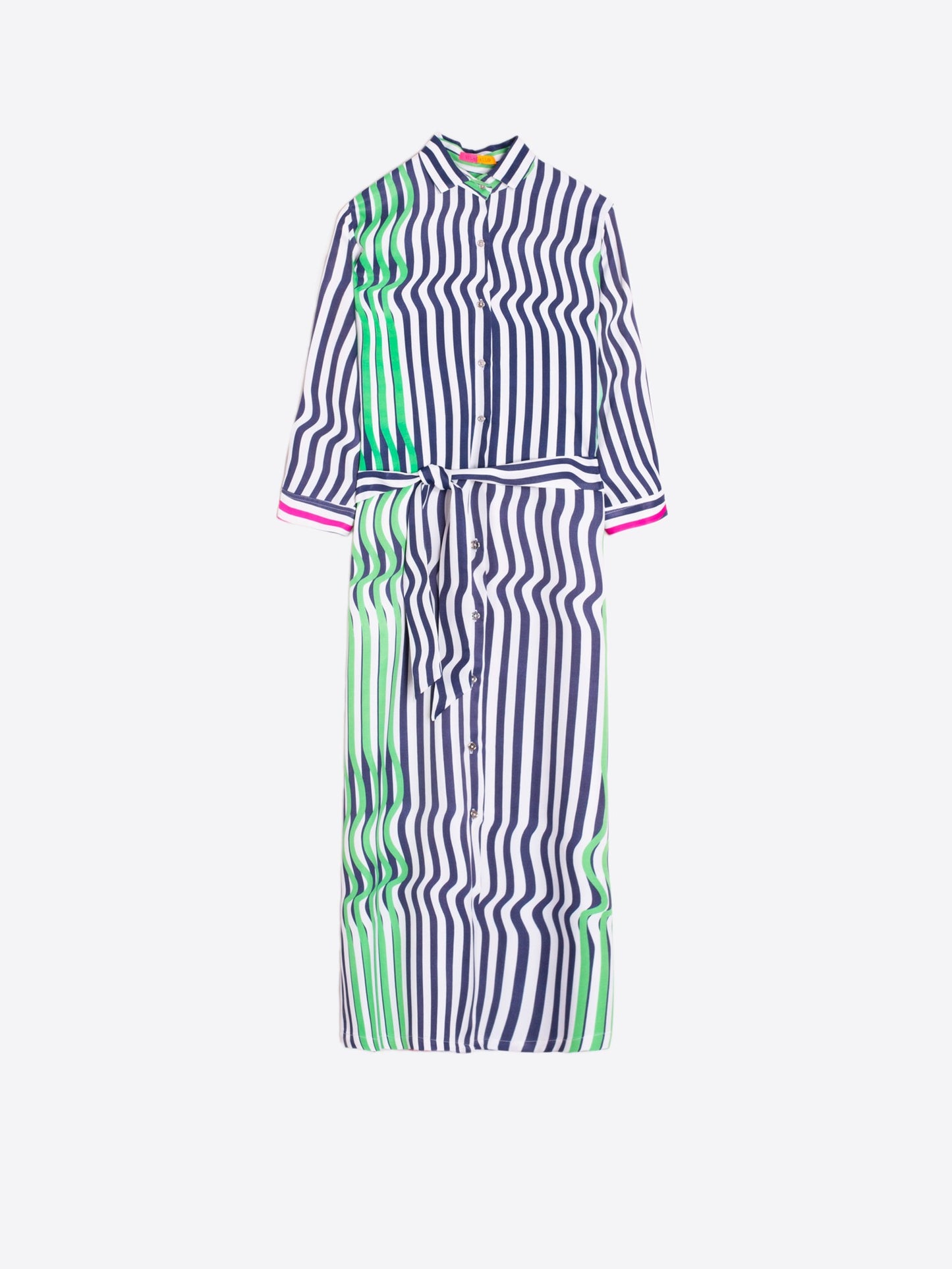 Vilagallo Antonella Dress in Green
