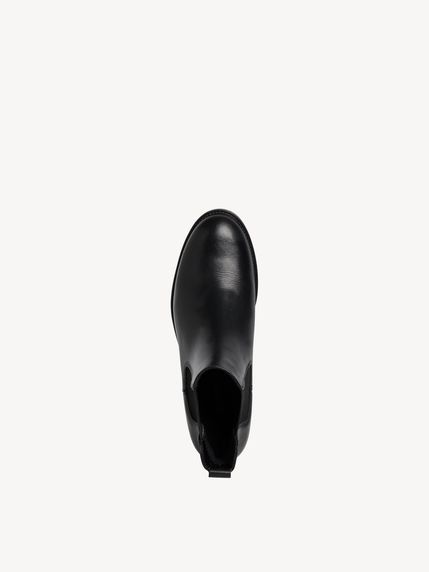 Tamaris Leather Chelsea Boot Black