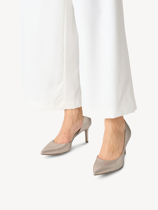 Tamaris Heeled Pump in Rose Glam