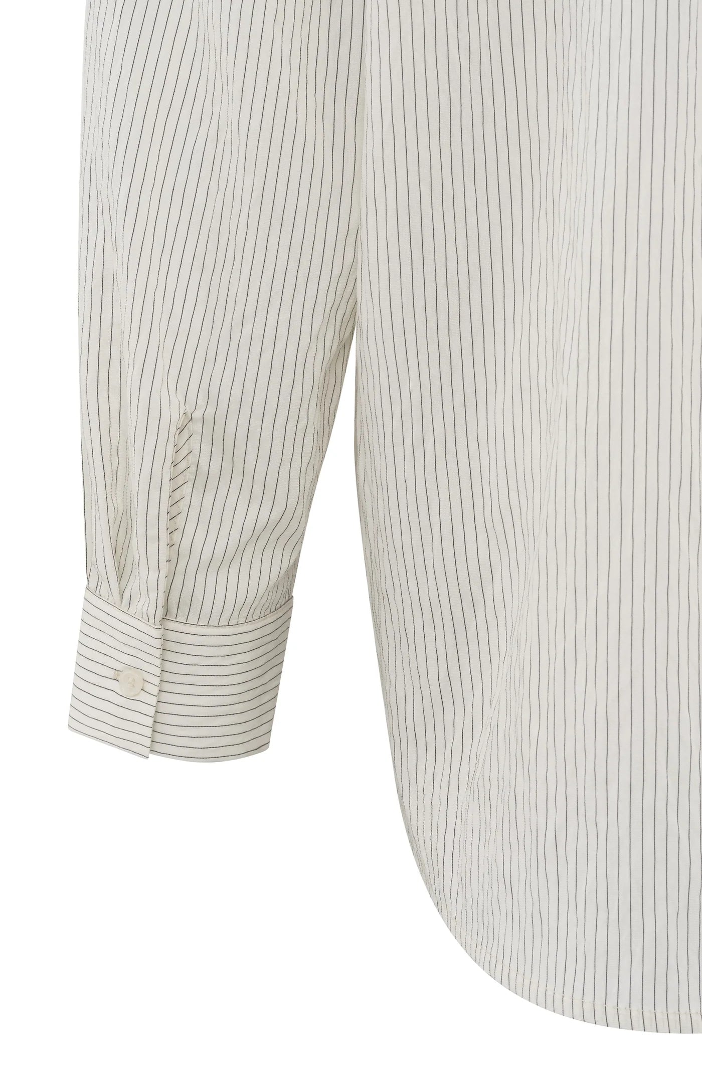 Yaya Flowy Pinstripe Blouse in Phantom