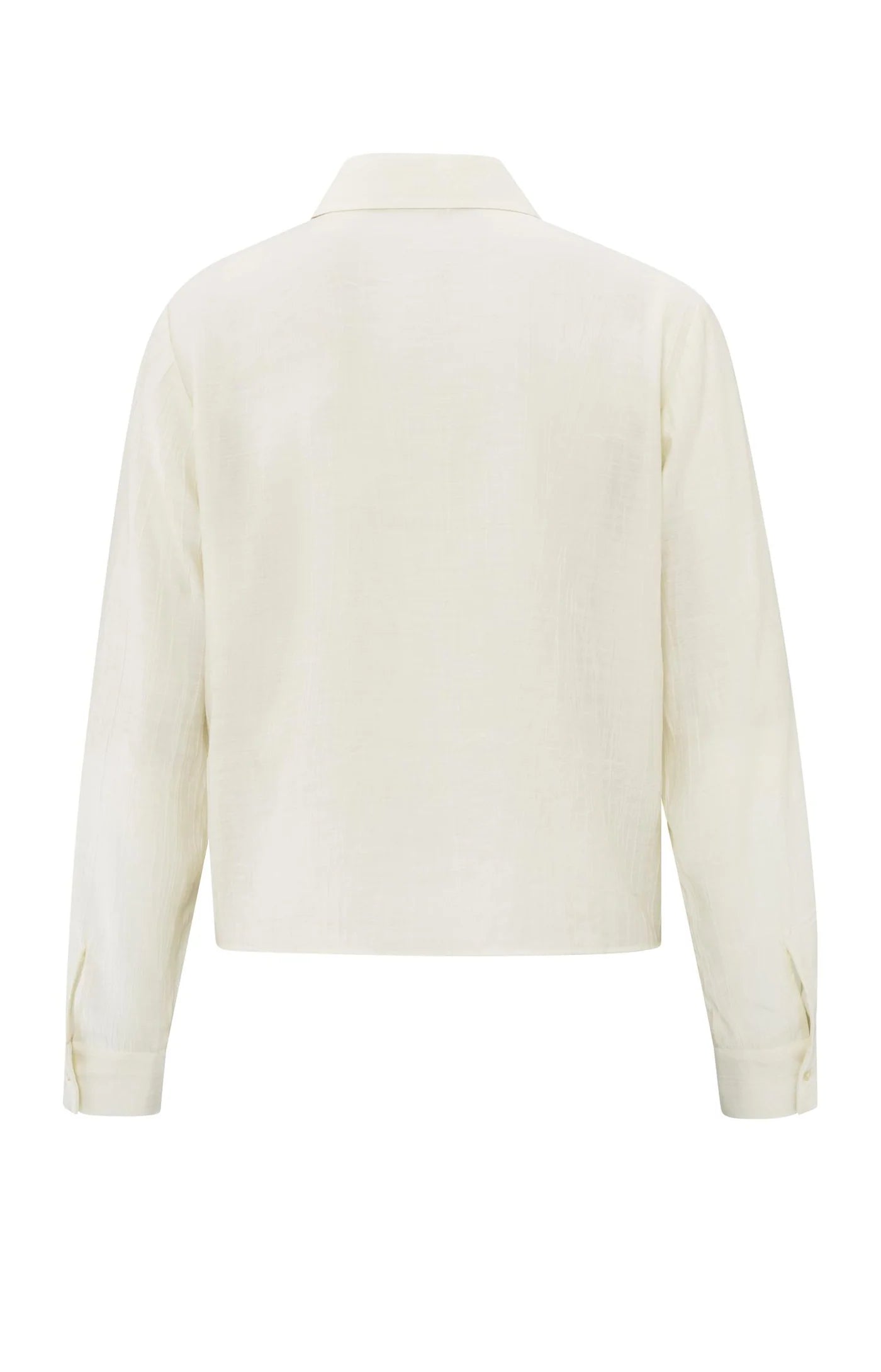 Yaya Layered Blouse in Soft Off-white