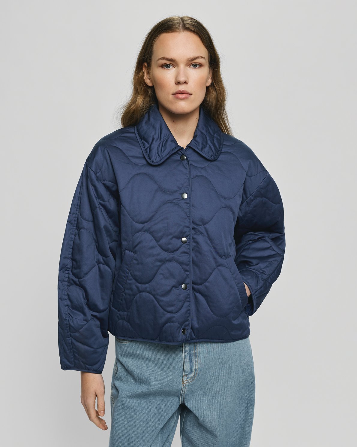 Moss Copenhagen Chista Jacket in Indigo