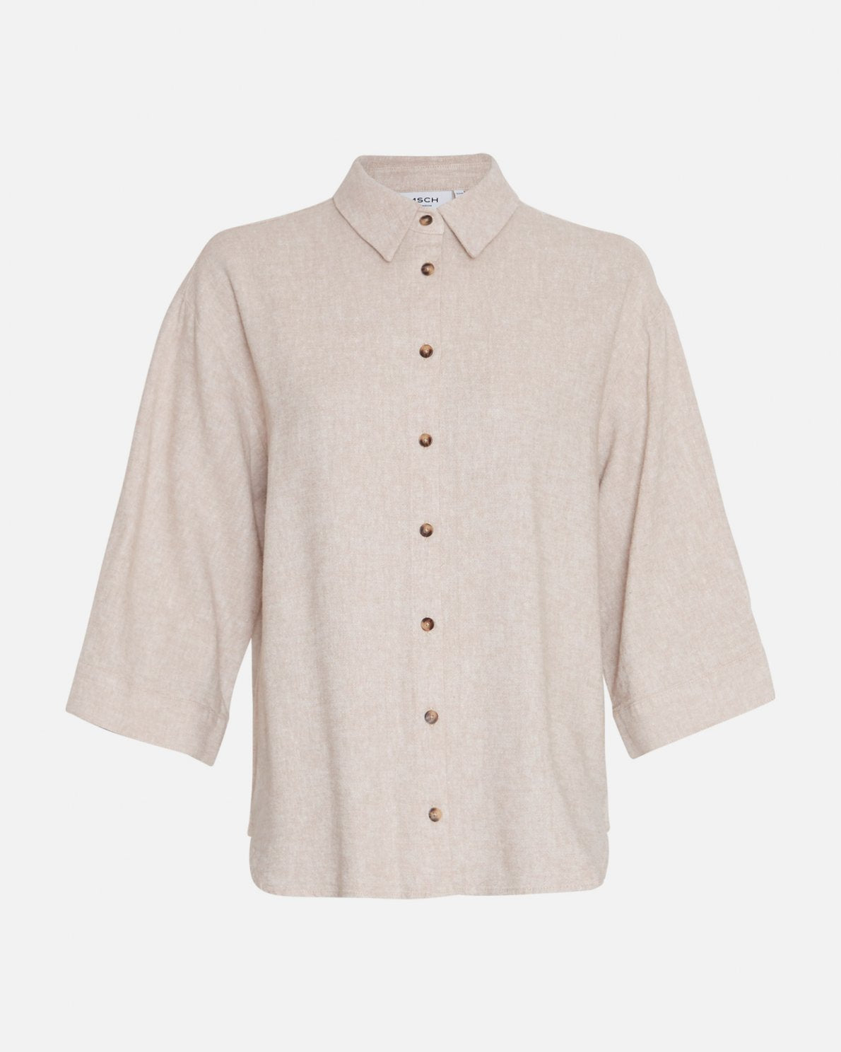Jovene Ginia Linen Shirt in Sand
