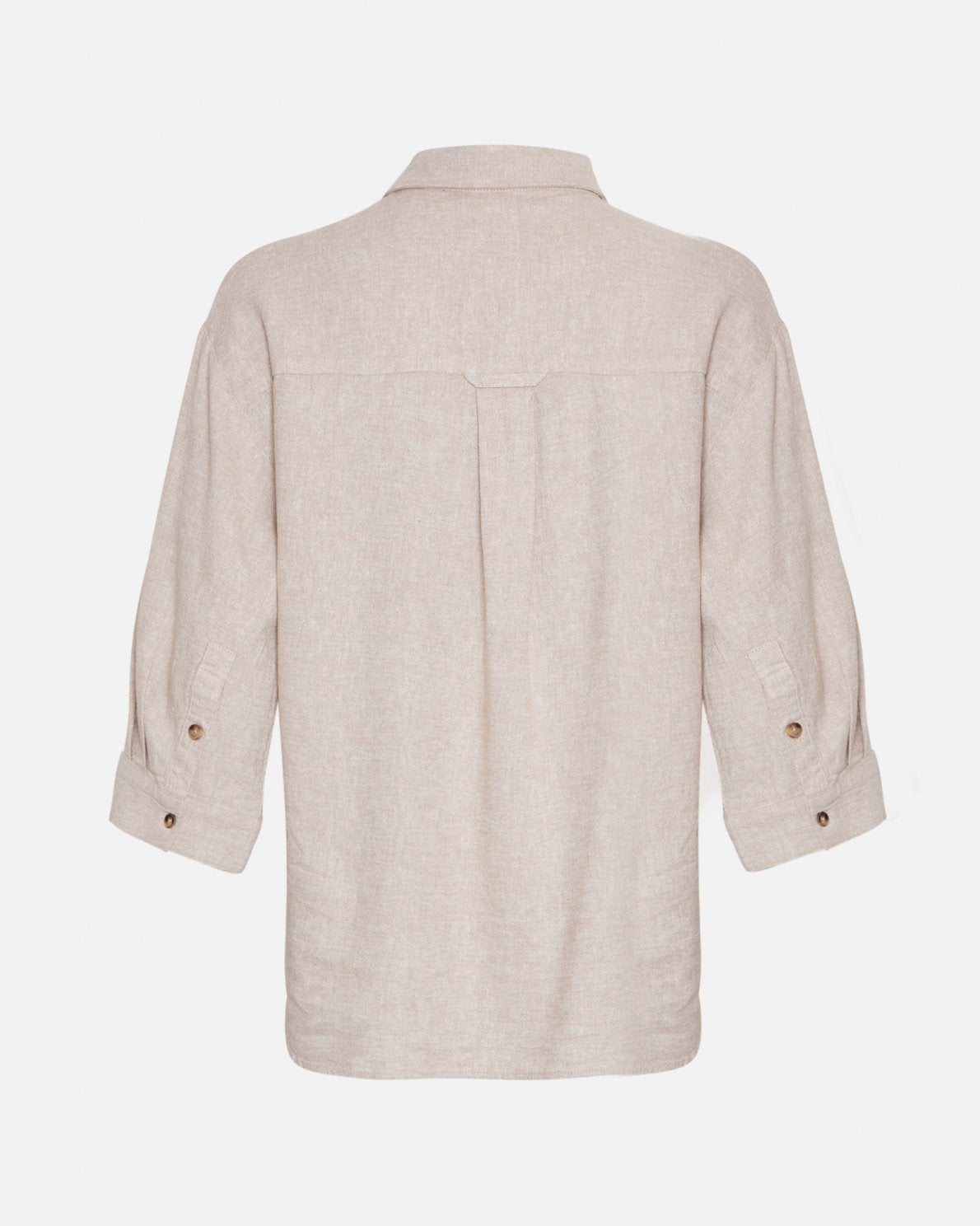 Jovene Ginia Linen Shirt in Sand
