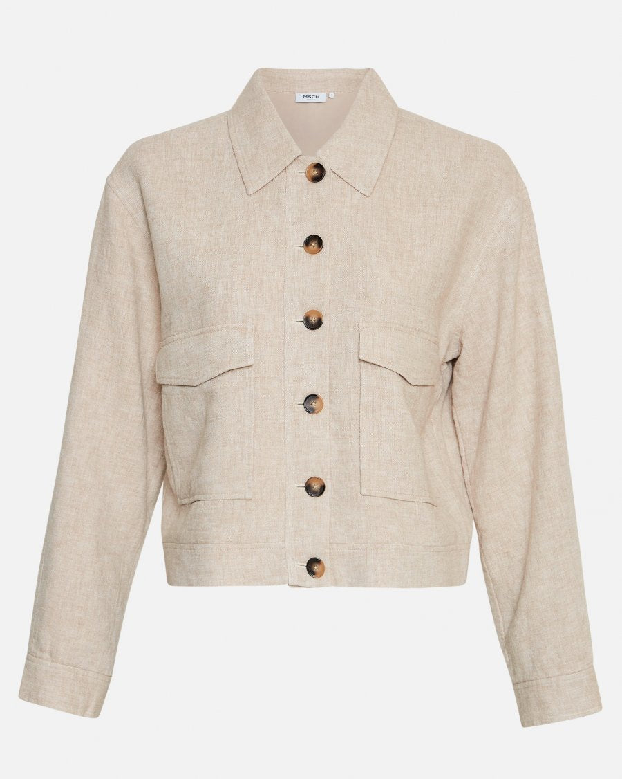 Moss Copenhagen Jovene Ginia Jacket in Sand
