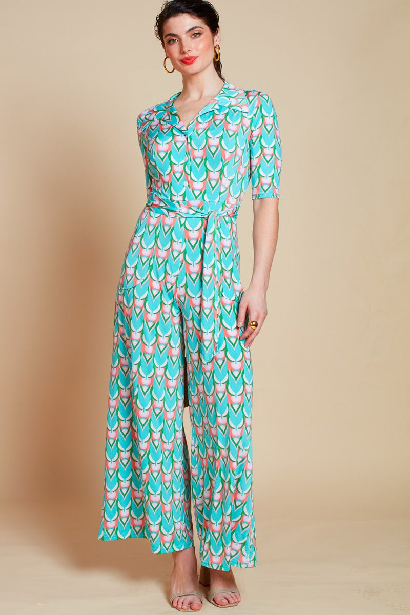 Onjenu Phoenix Jumpsuit in Fawcett