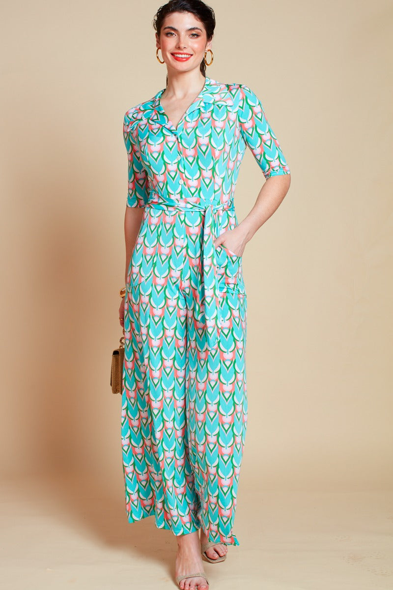 Onjenu Phoenix Jumpsuit in Fawcett