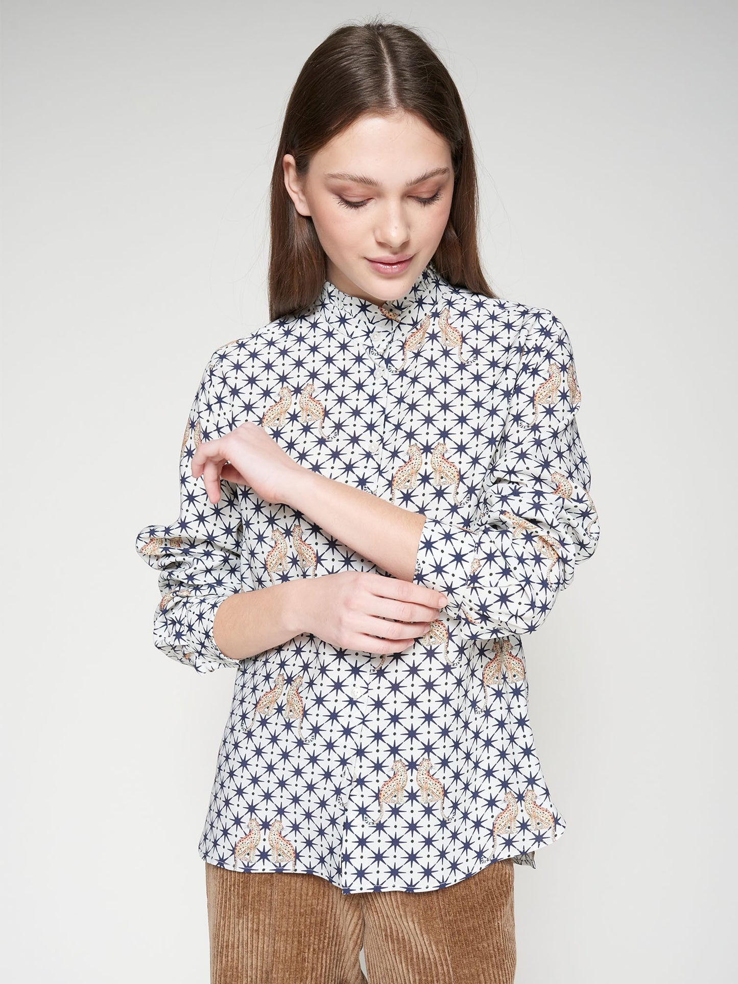 Vilagallo Leopard Shirt