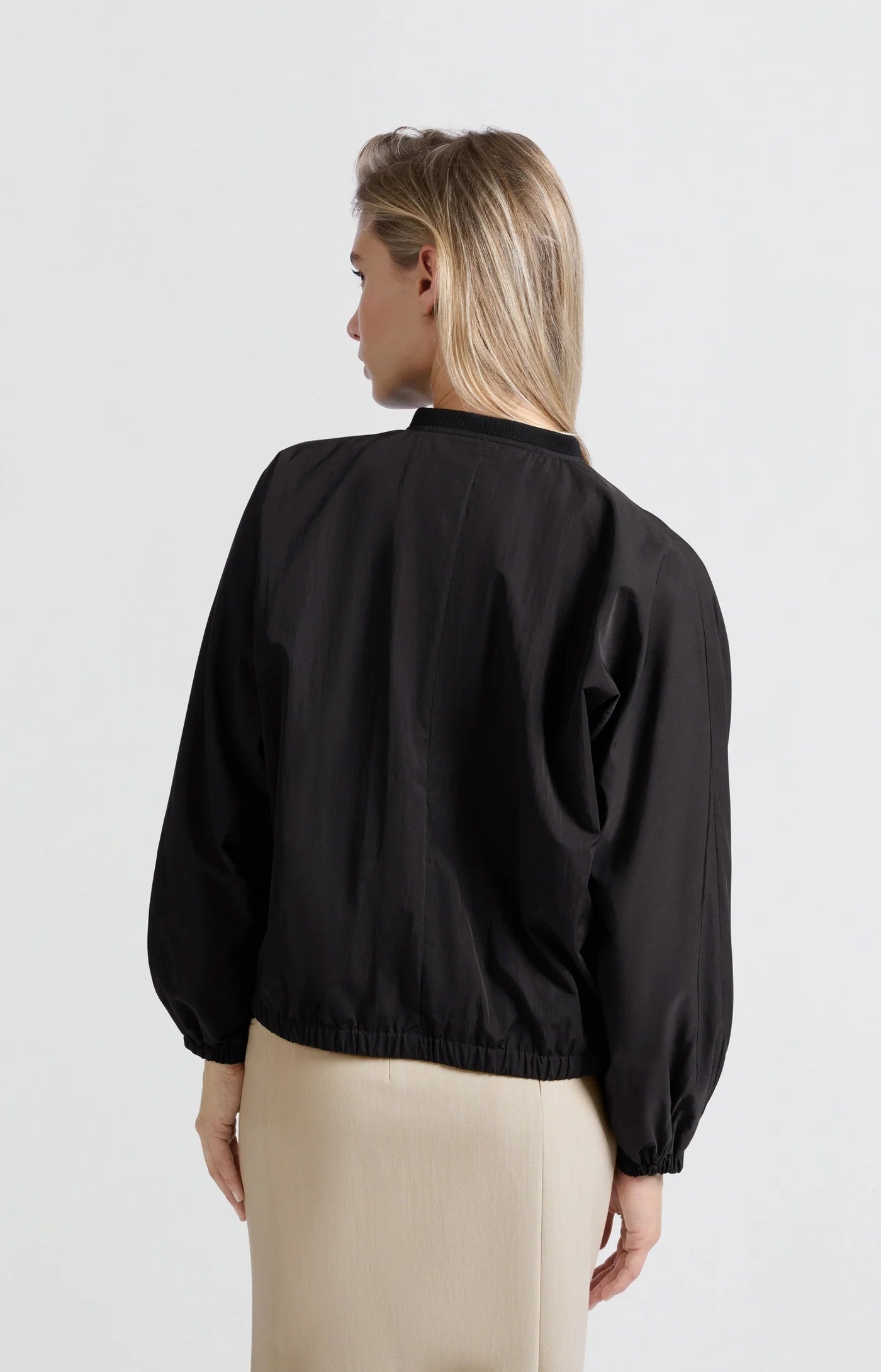 Yaya Short Bomber Jacket Phantom