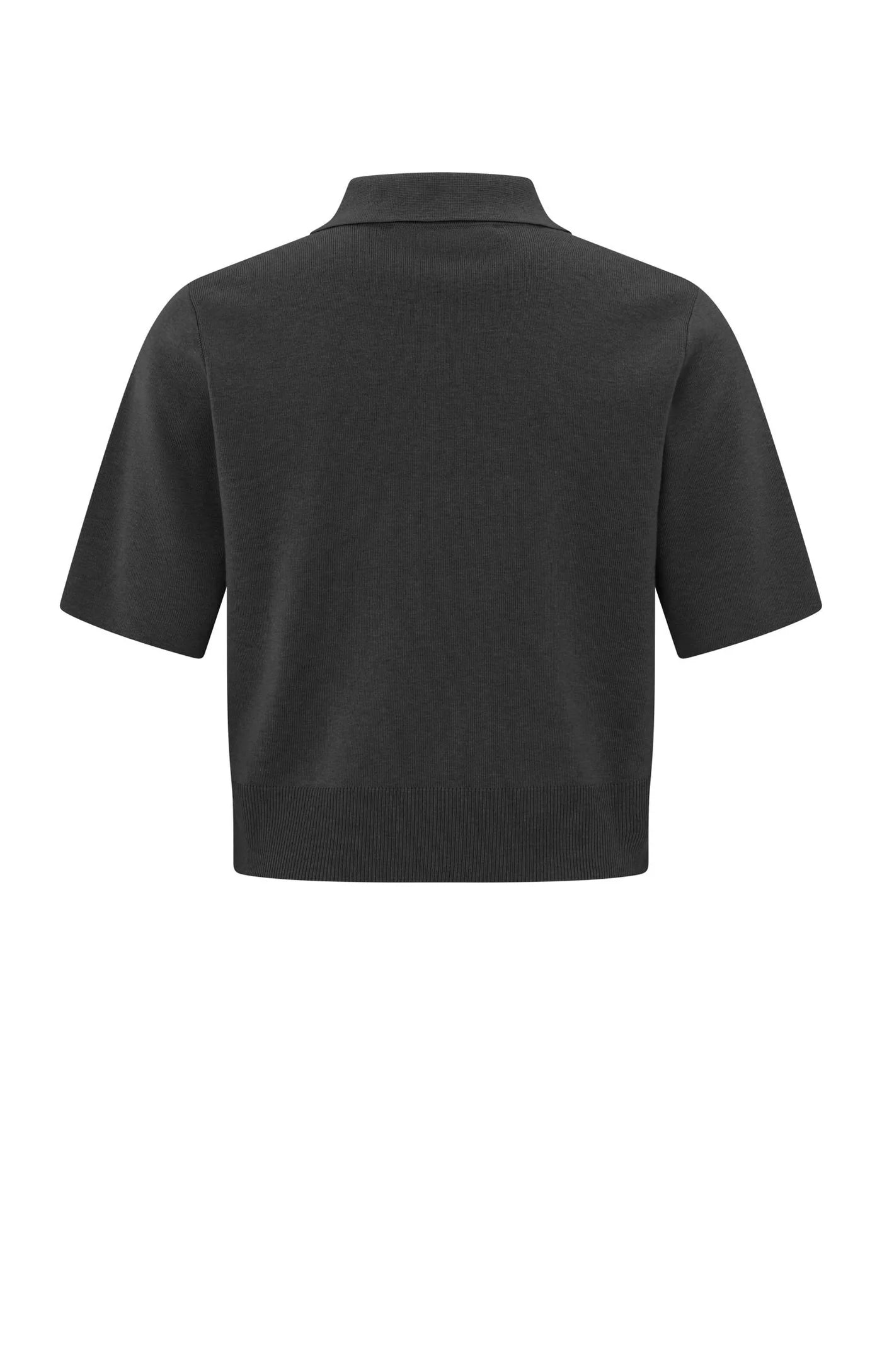 Yaya short Sleeve Cardigan in Phantom