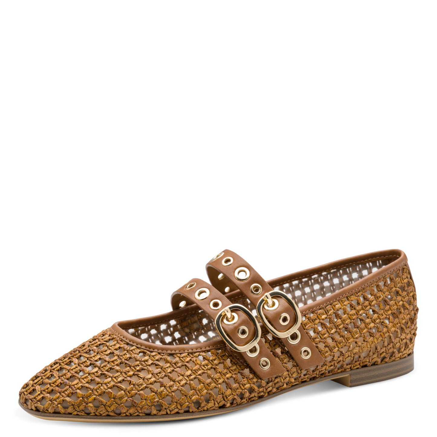 Tamaris Mary Jane Shoe in Cognac