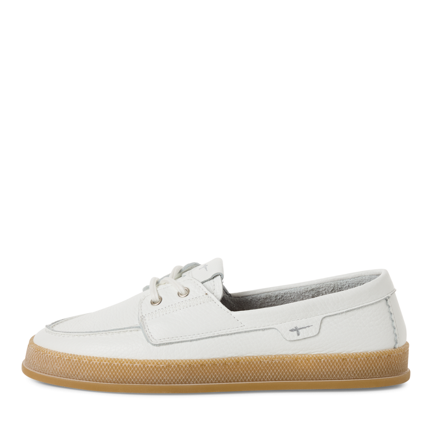 Tamaris Leather White Loafers