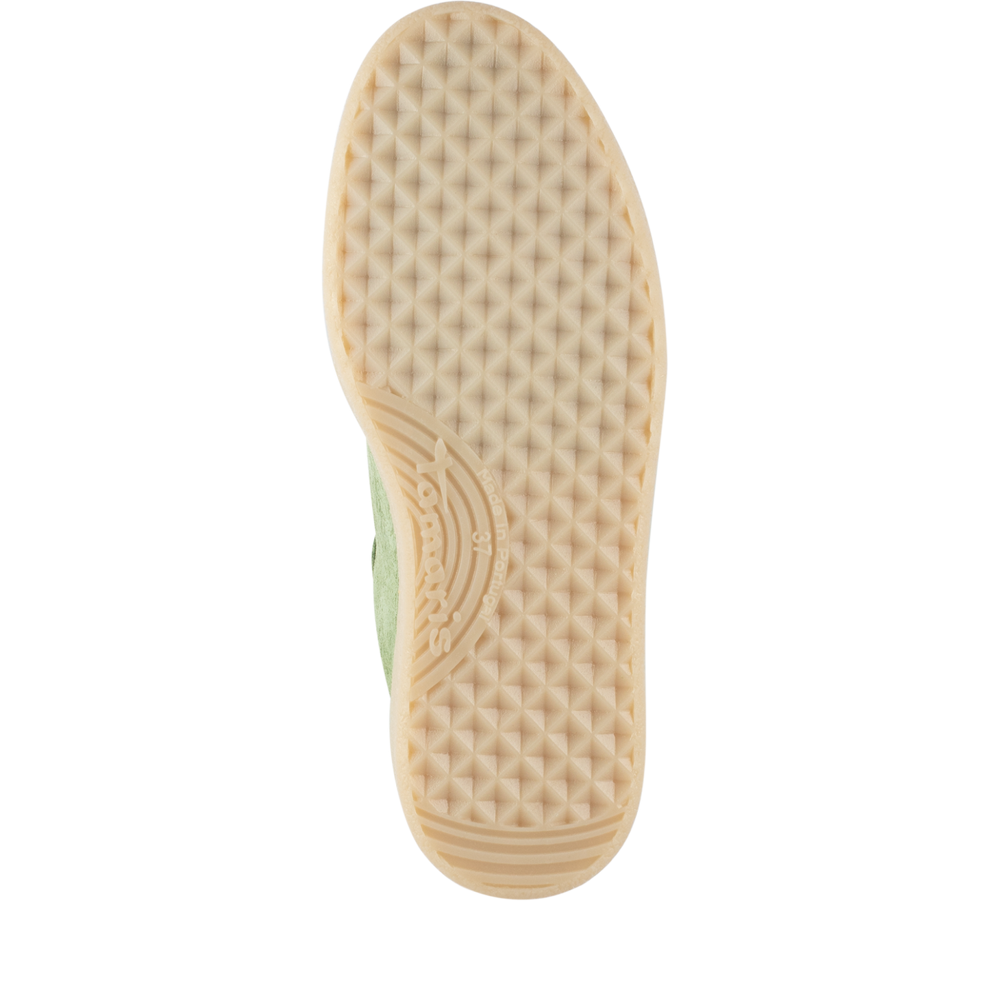 Tamaris Chunky Trainer in Sage/Neon