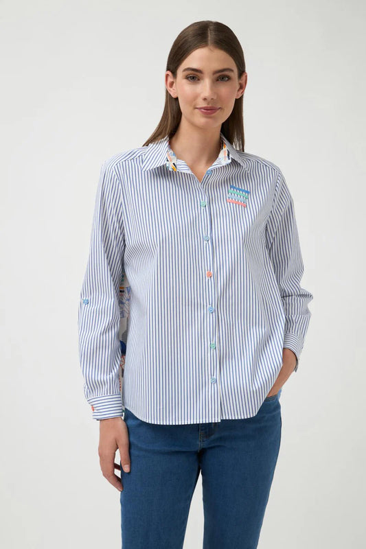 Calaroja Shirt in Blue