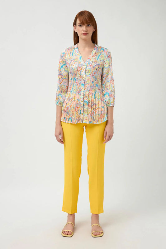 Jazmin Blouse in Paisley Print