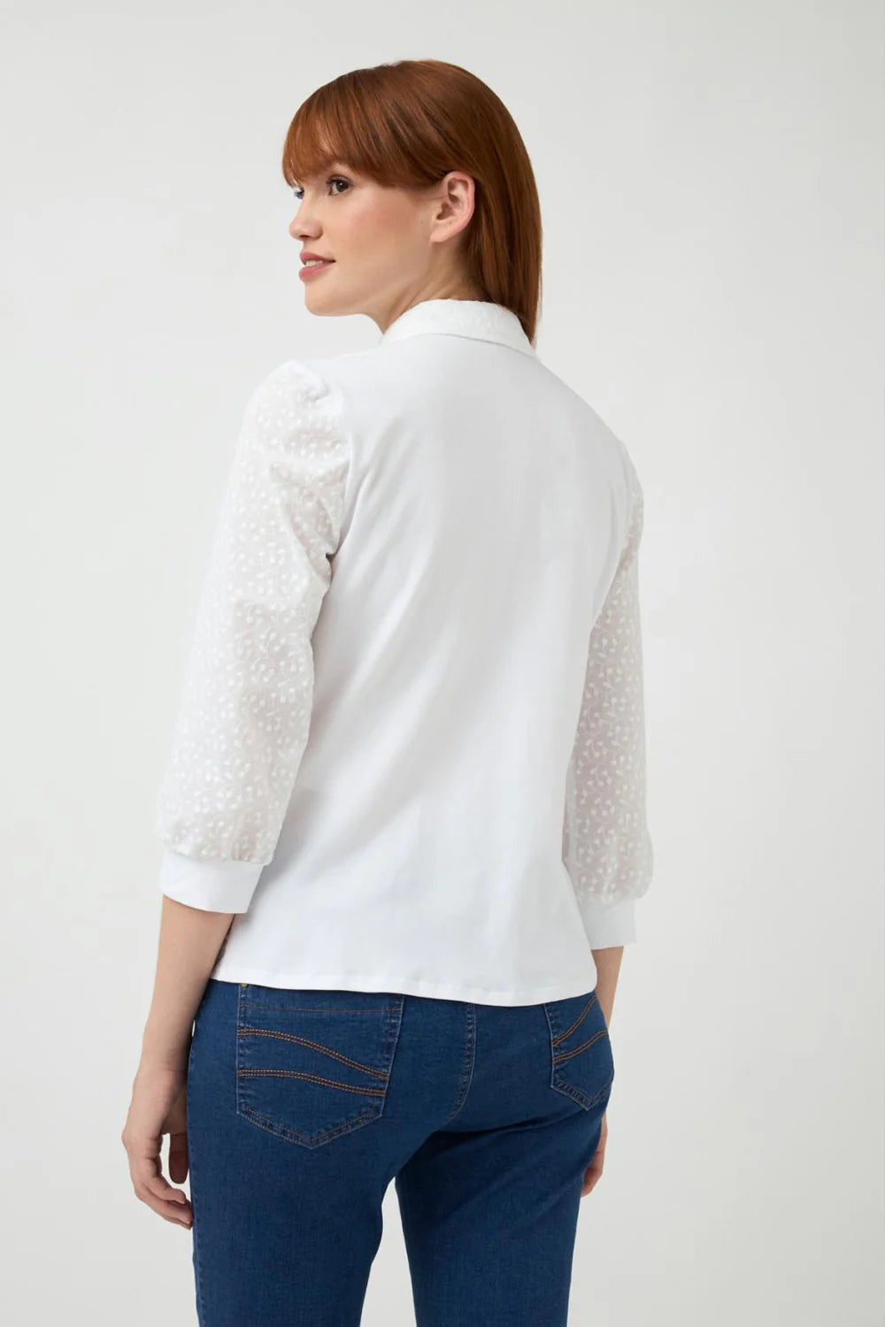 Tinta Style Nuri Blouse in Blanco