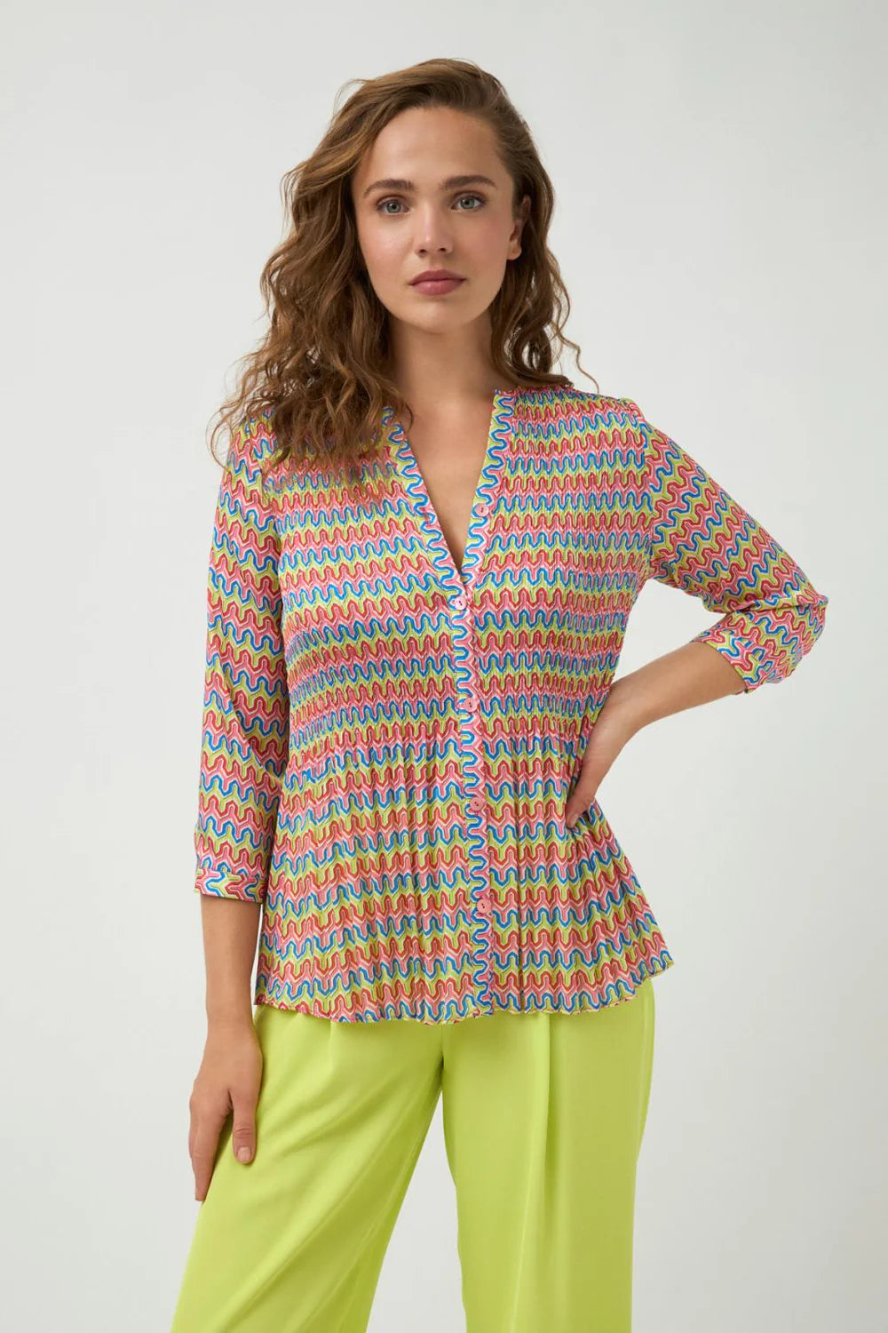 Olaia Blouse in Lima