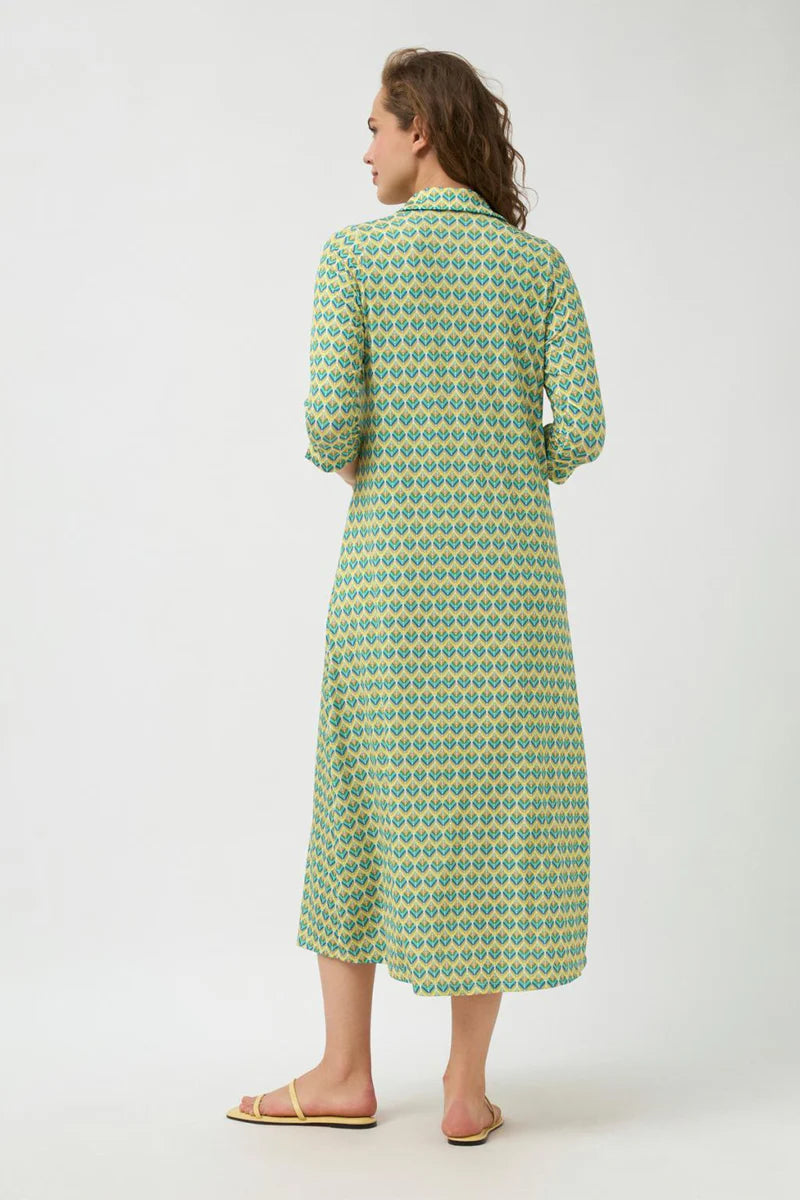 Reiko Dress in Verde