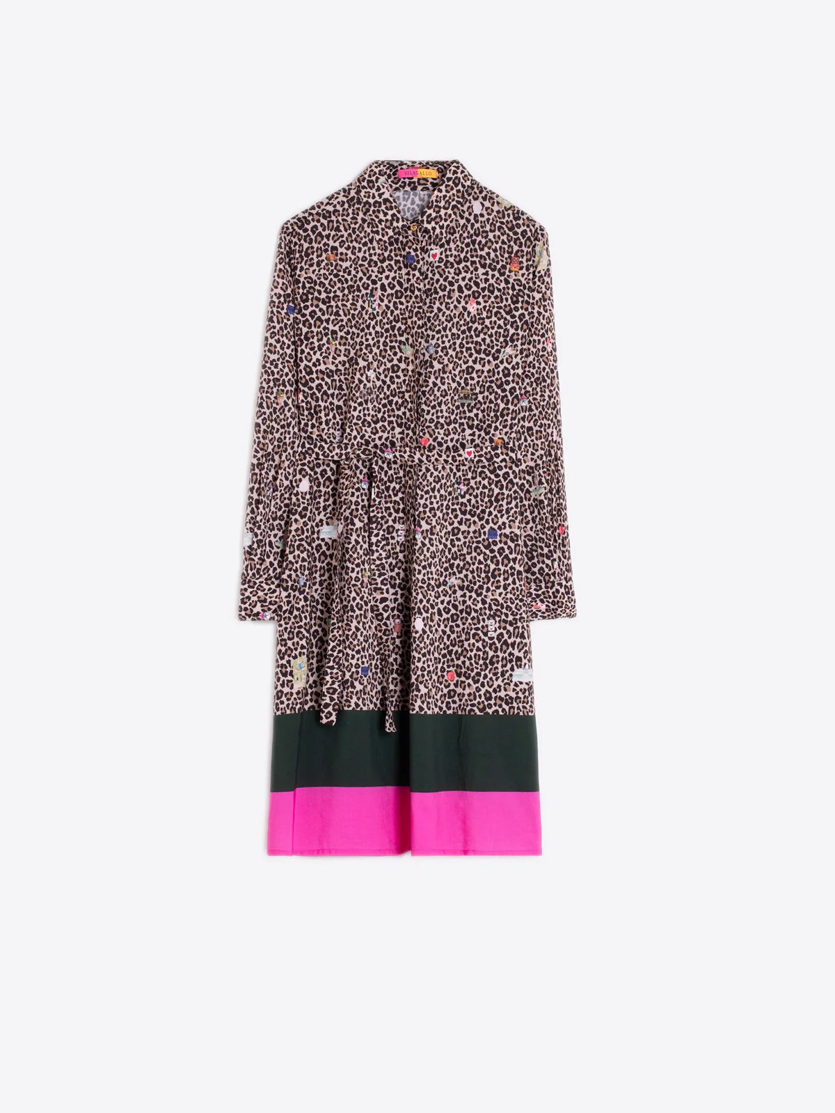 Vilagallo Dress and Leopard/Motif Print
