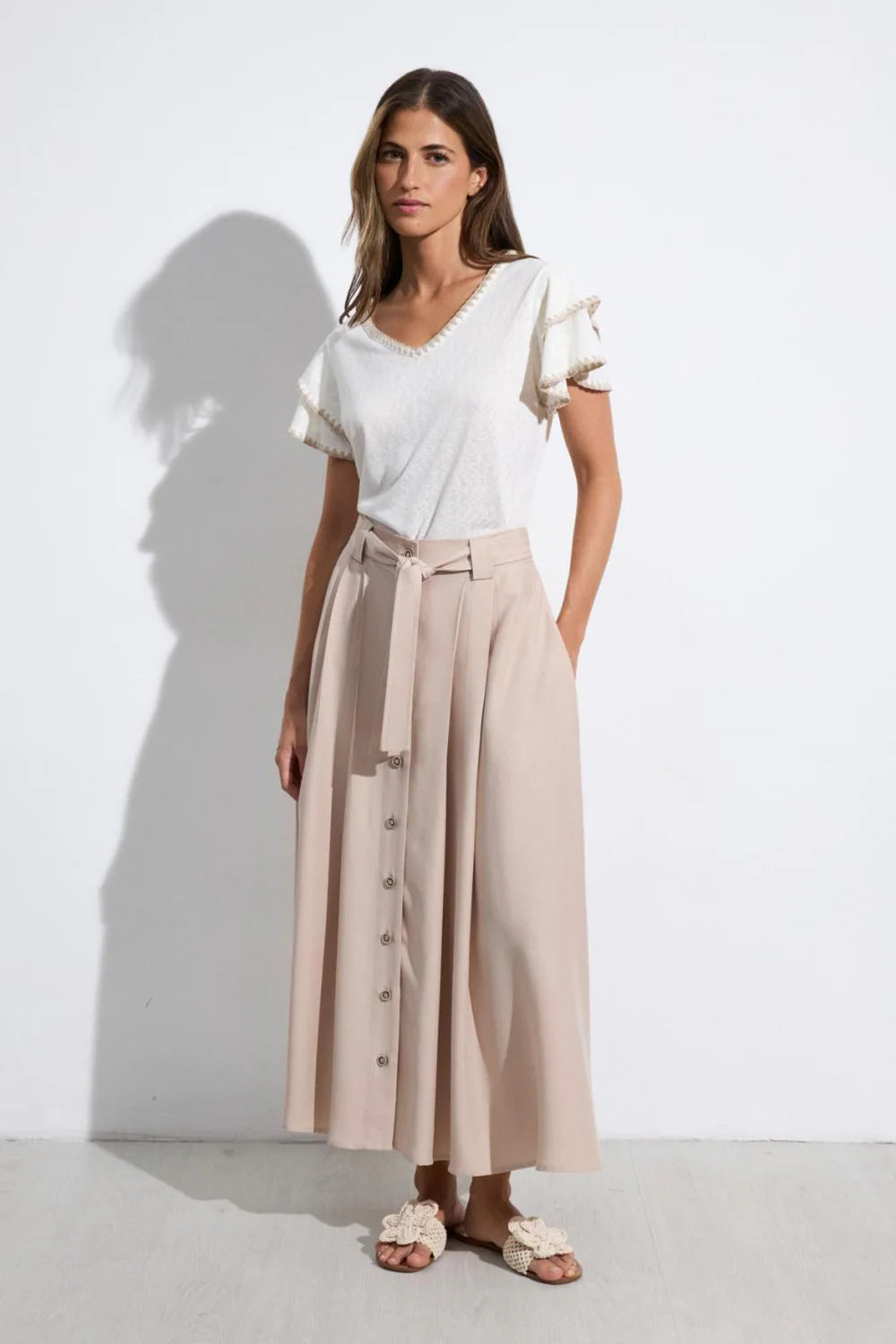 Tinta Style Galena Blouse in Natural