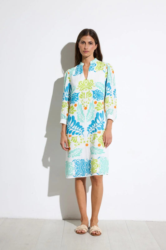 Tinta Style Cedrar Dress in Turquoise
