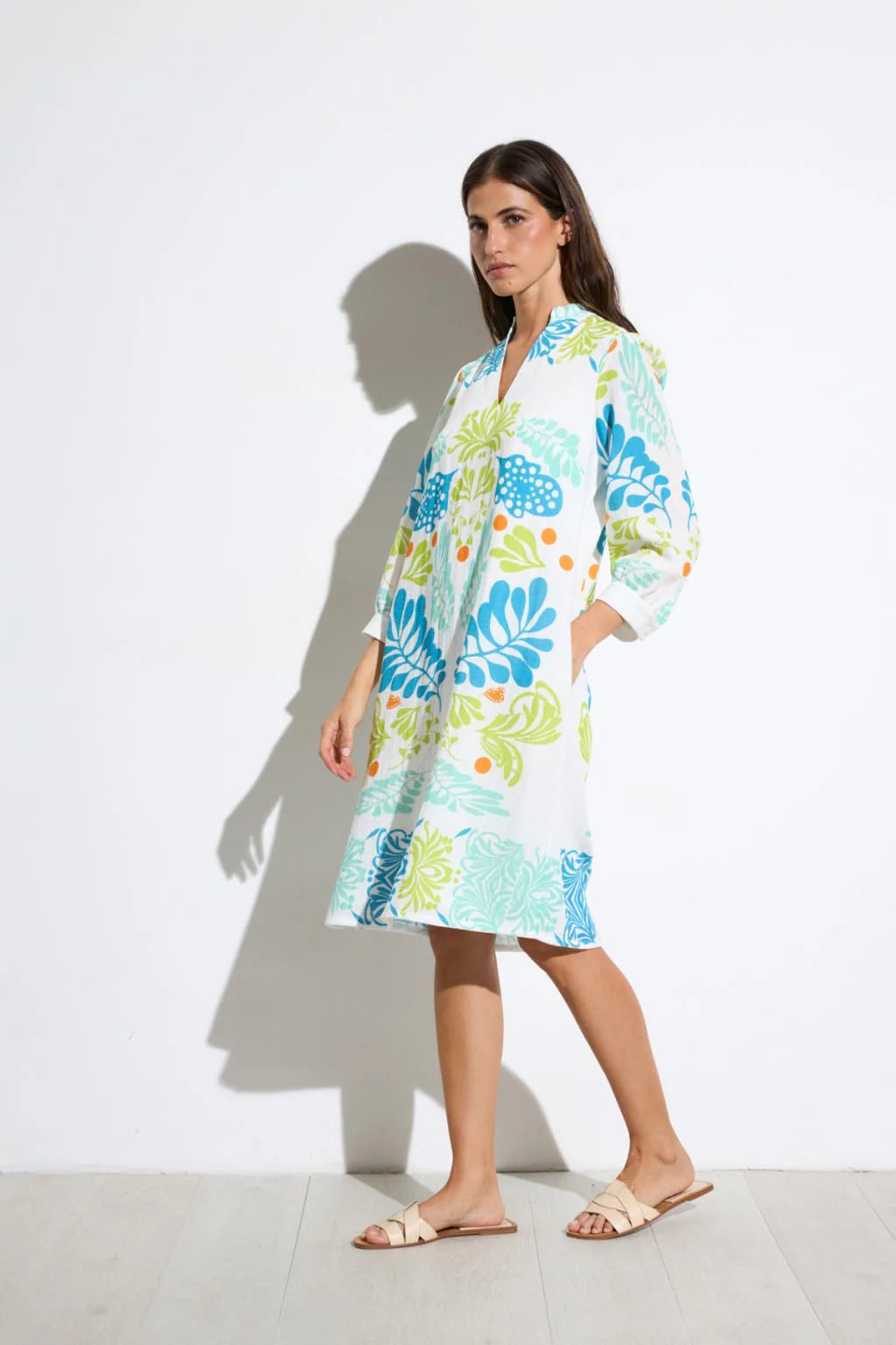 Tinta Style Cedrar Dress in Turquoise