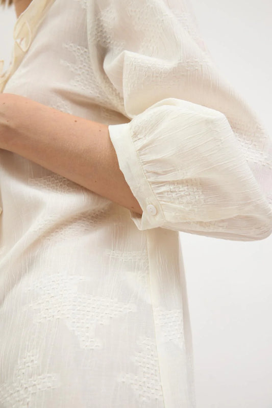 Tinta Style Laroya Blouse in Natural