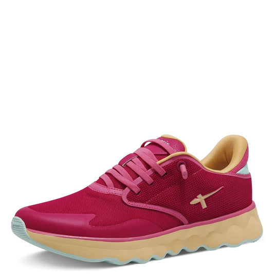 Tamaris Mesh Sneaker in Fuchsia