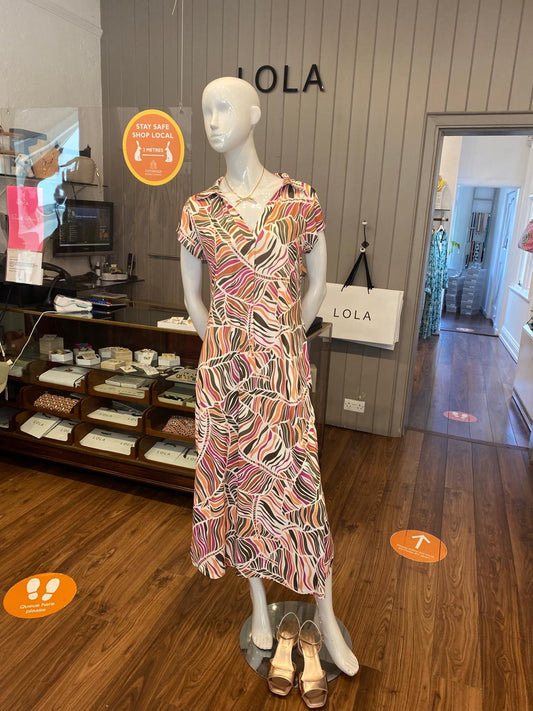 Tinta Style Calaluna Dress in Caqui