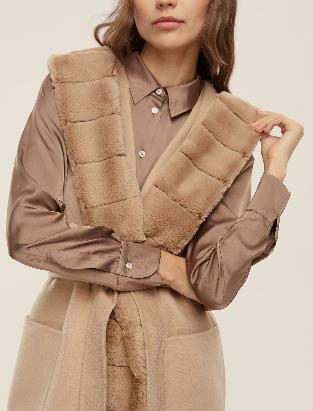Emme Marella Formosa Coat in Camel