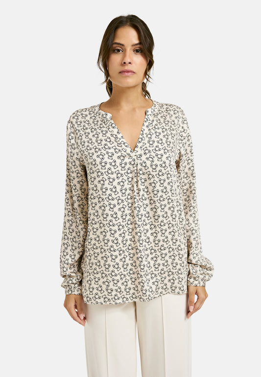 Milano Italy Teddy Print in Black Print