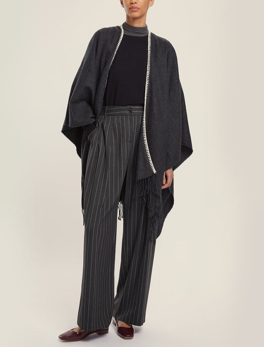 Emme Marella Heidi Shawl in Charcoal