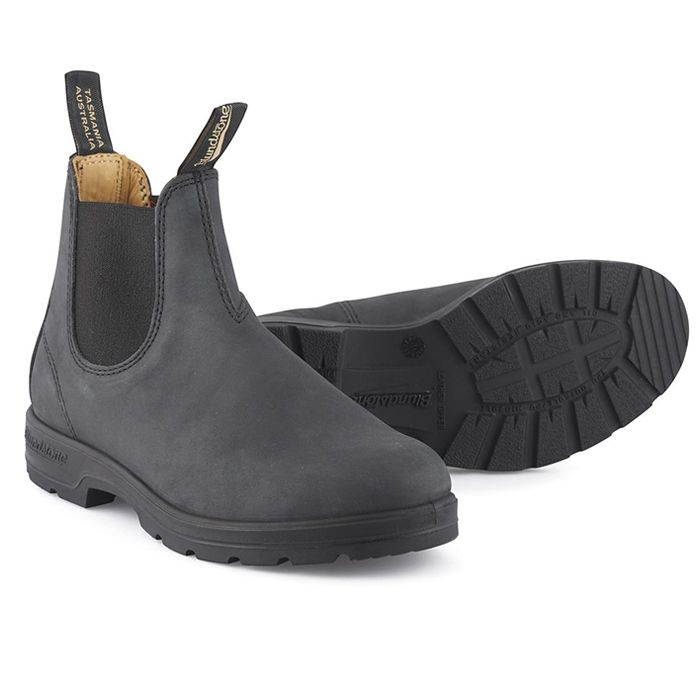 Blundstone Chealsea Boots in Rustic Black