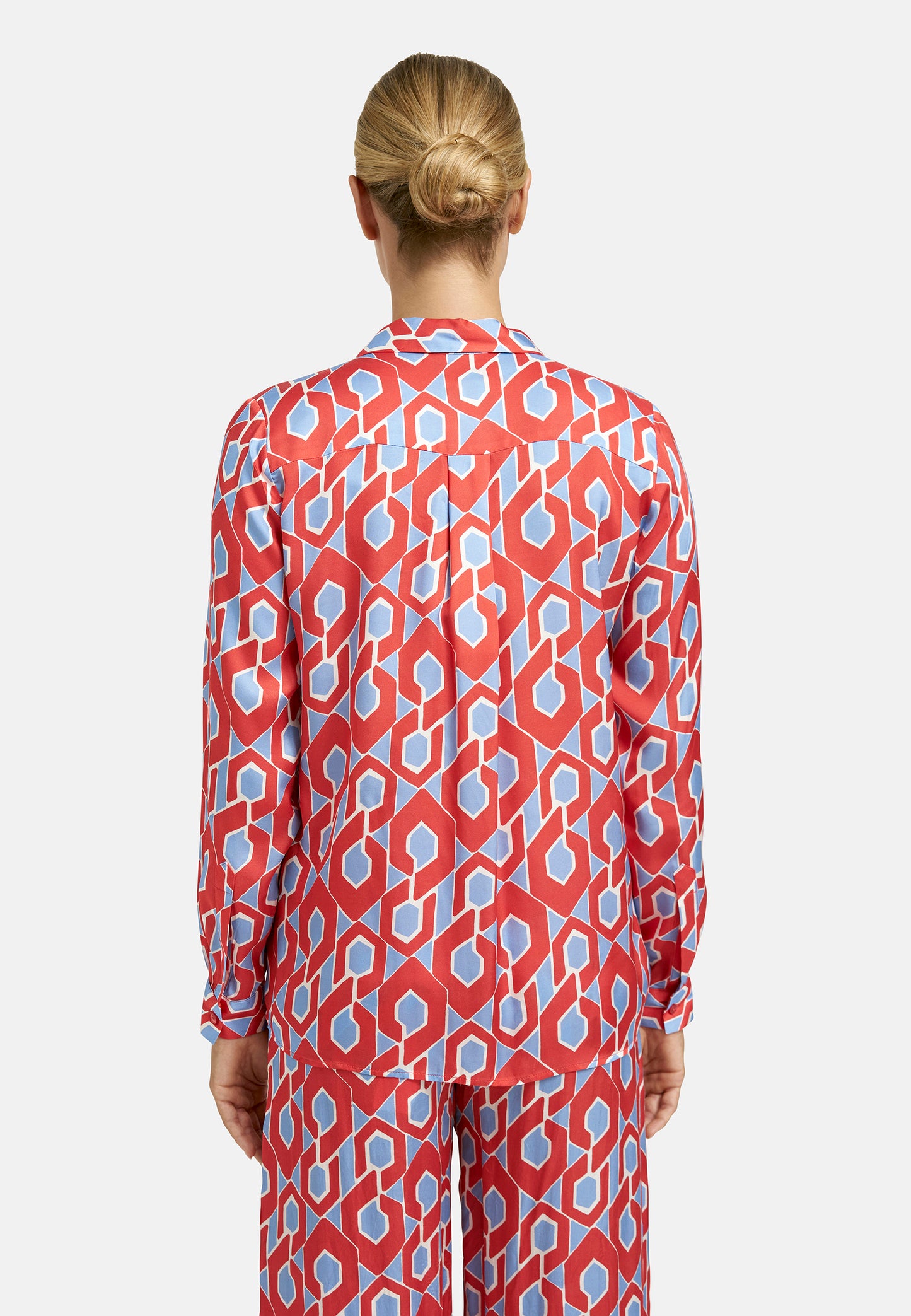 Milano Italy Shirt in Red Print