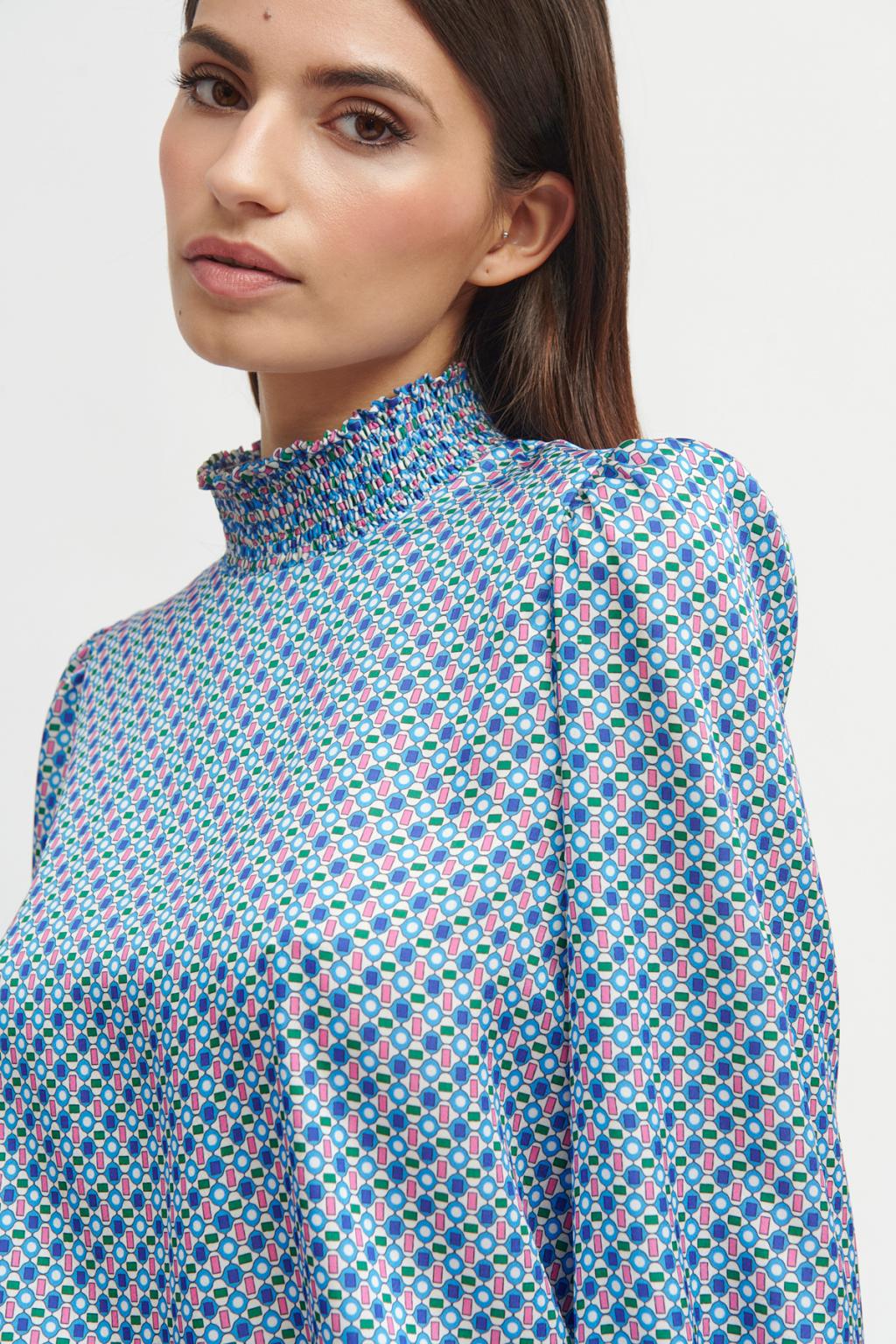 Diya Blouse in Blue