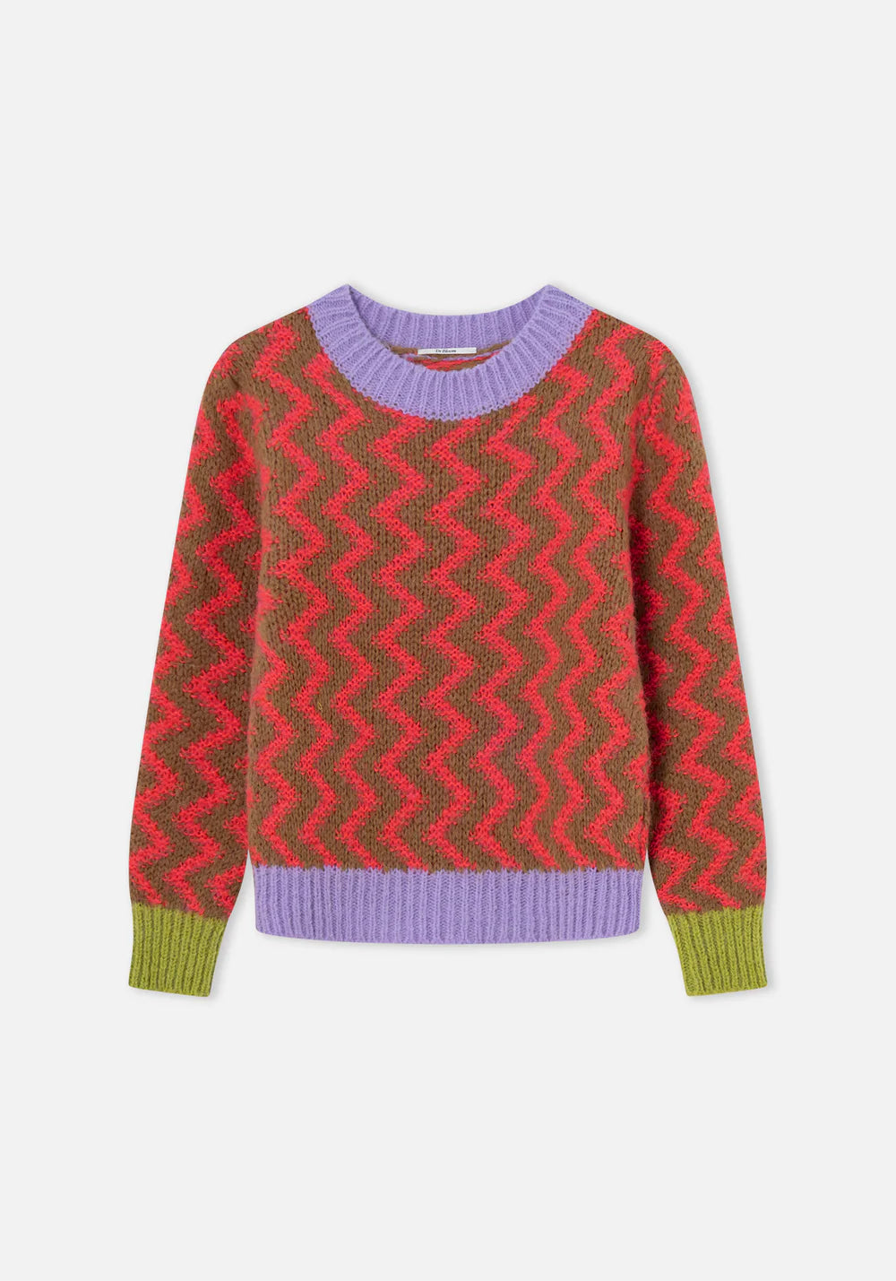 Coqueteo Knit Swear in Coral