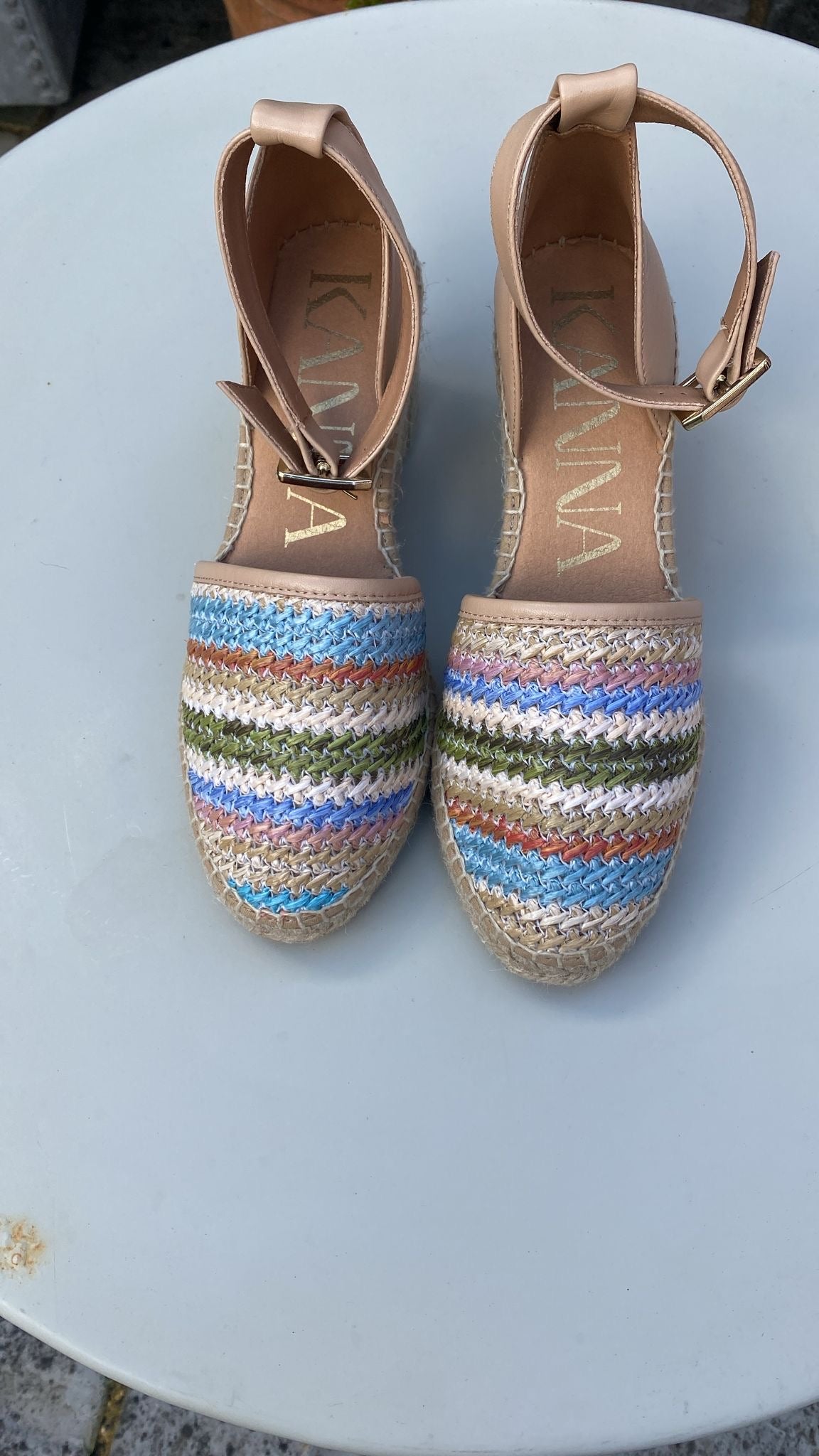 Combi-2 Wedged Espadrilles