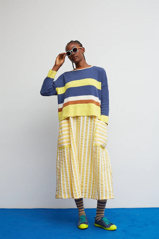 Dr Bloom Sun Jersey in Blue