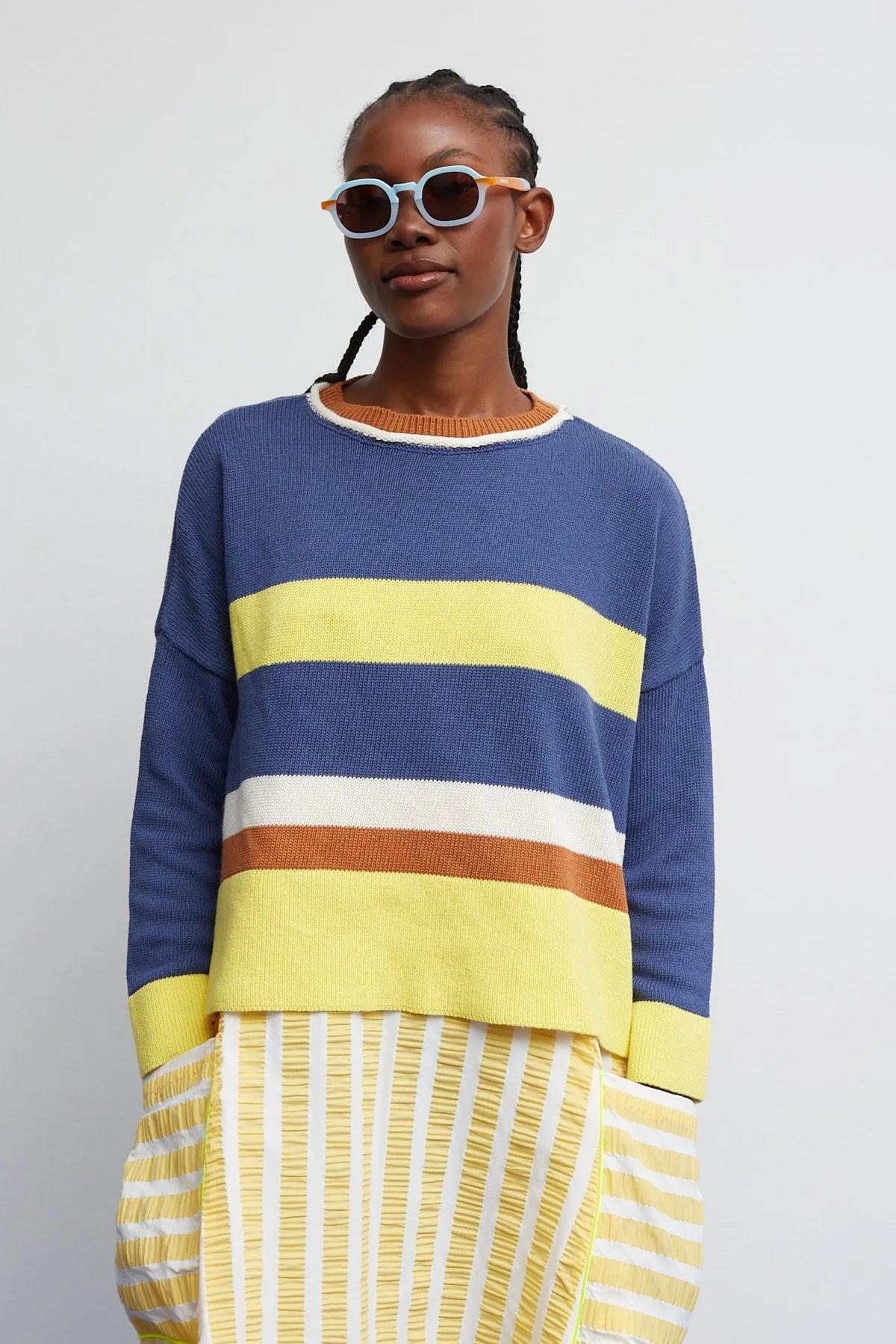 Dr Bloom Sun Jersey in Blue