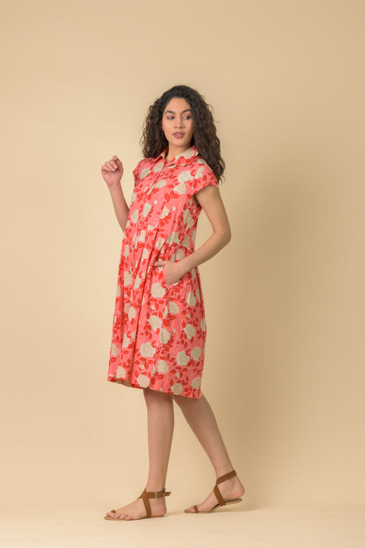 Dream Apparel Arlington Dress in Red