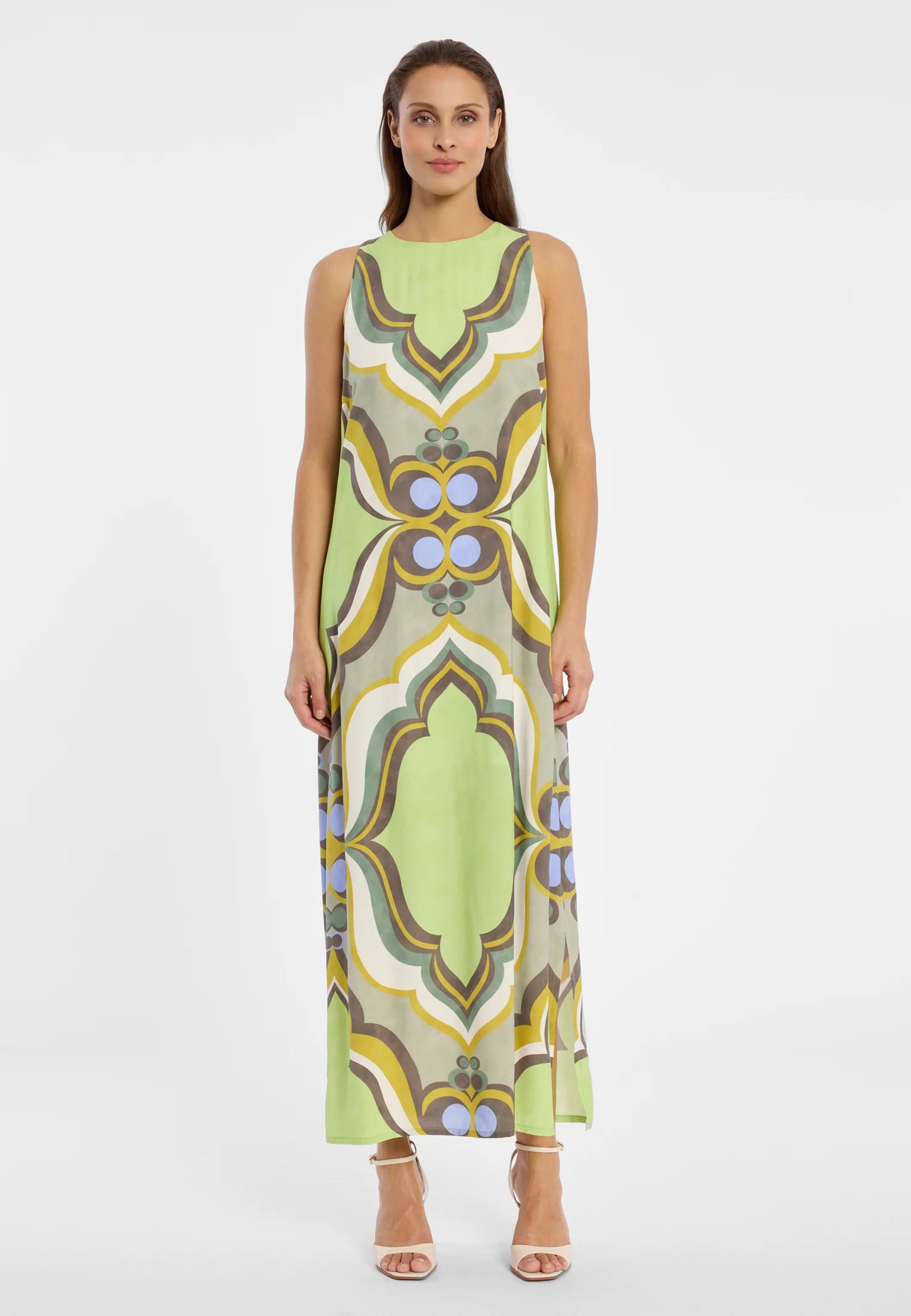 Ana Alcazar Delli Maxi Dress in Green