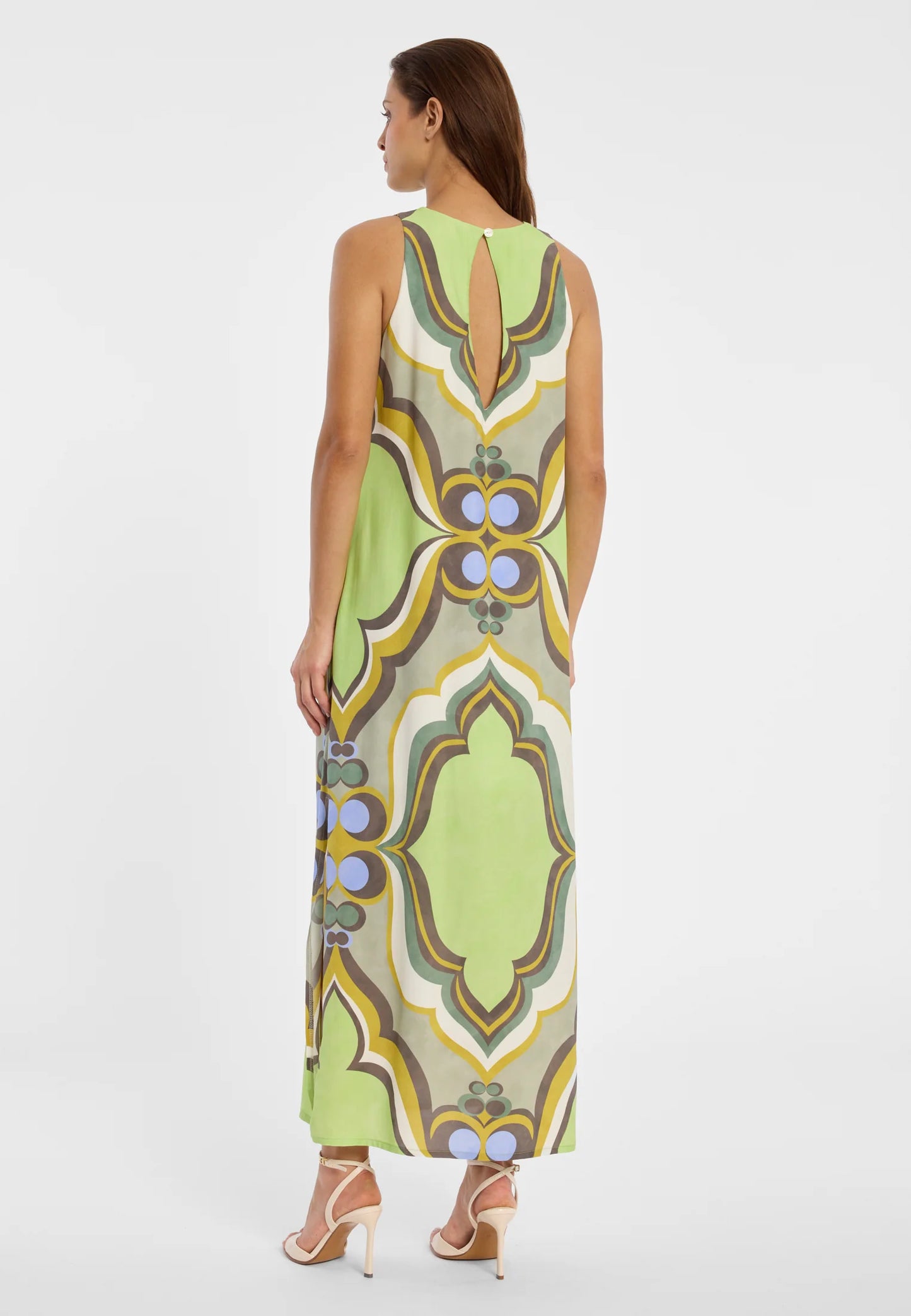 Ana Alcazar Delli Maxi Dress in Green