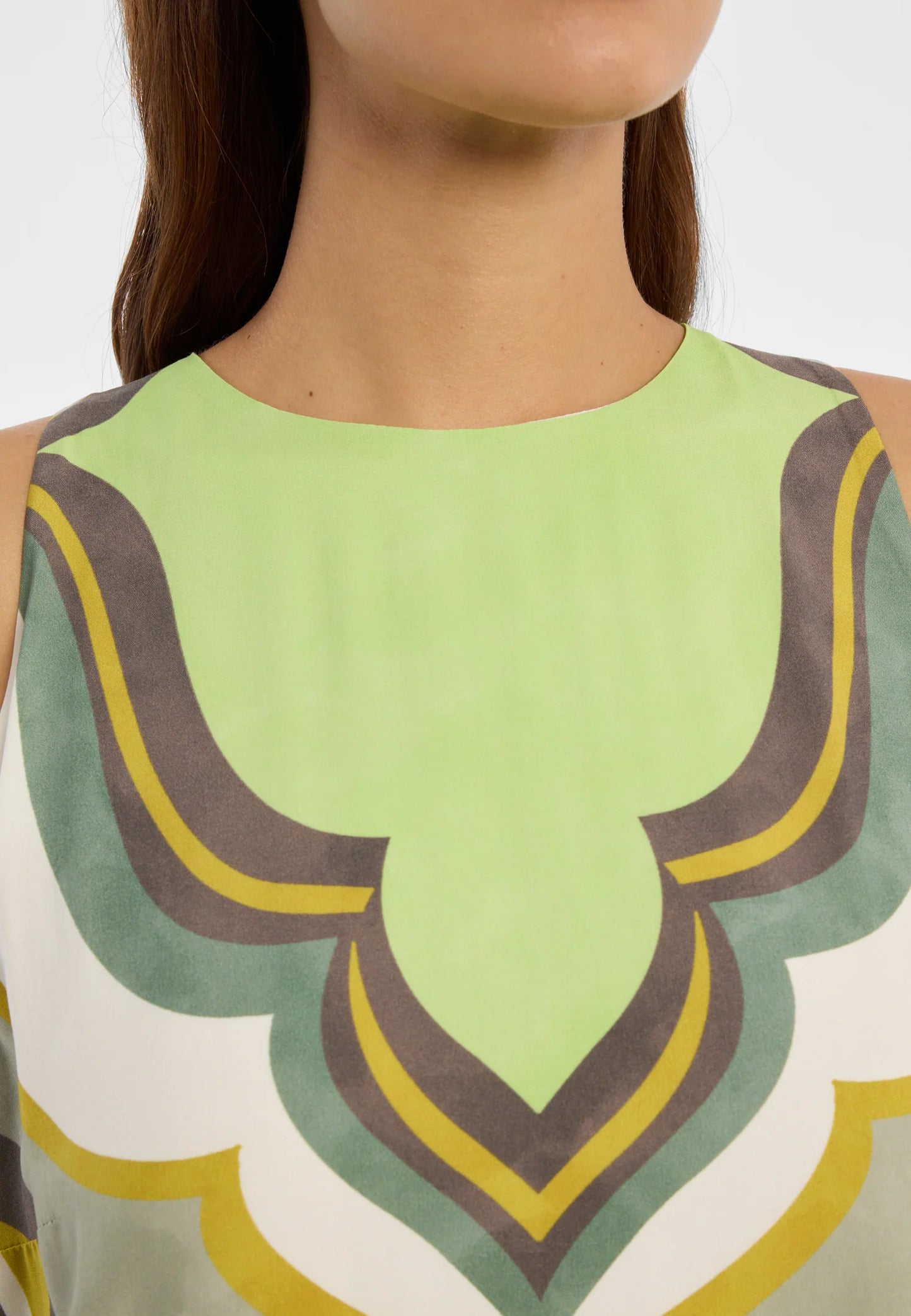 Ana Alcazar Delli Maxi Dress in Green
