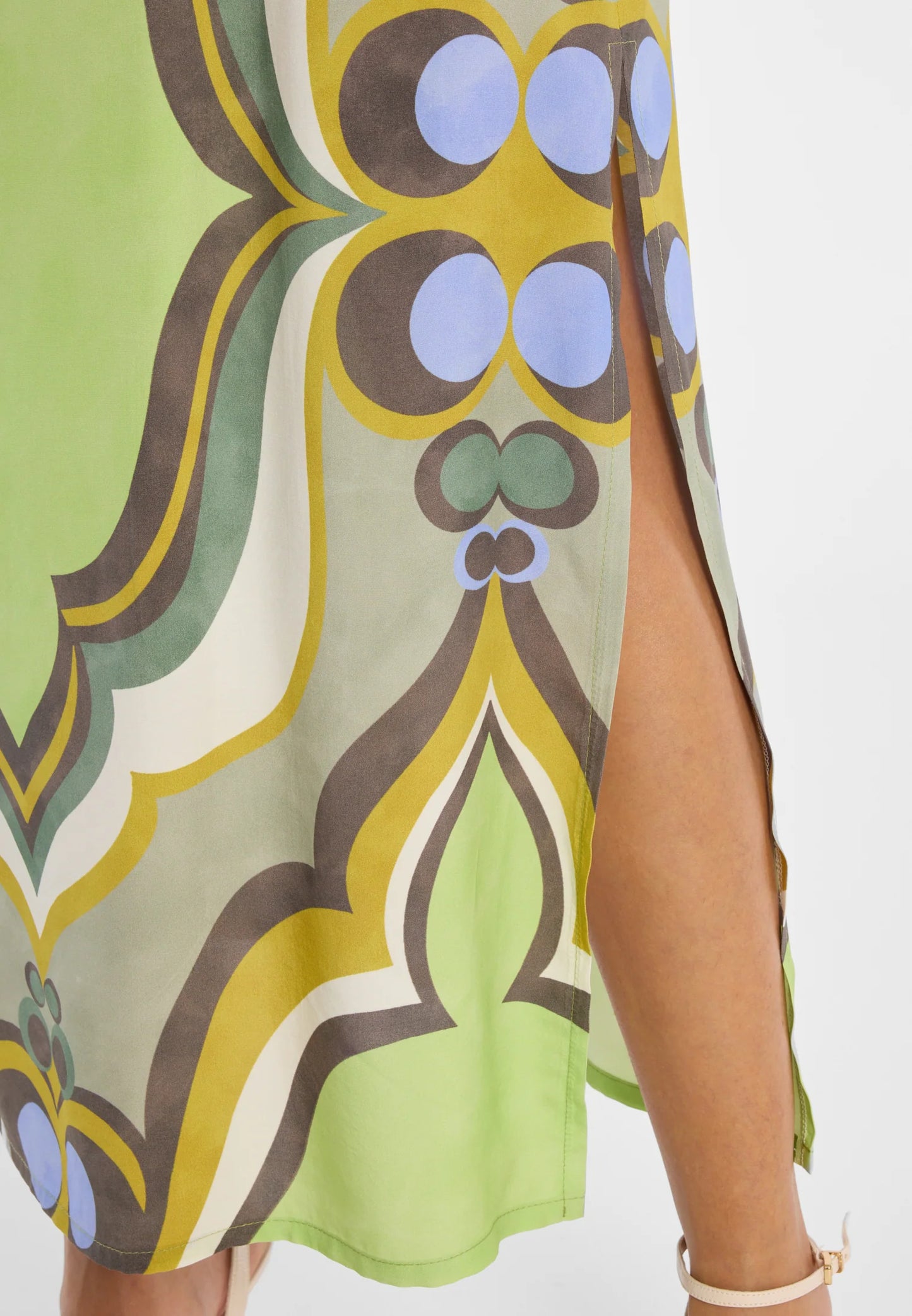 Ana Alcazar Delli Maxi Dress in Green