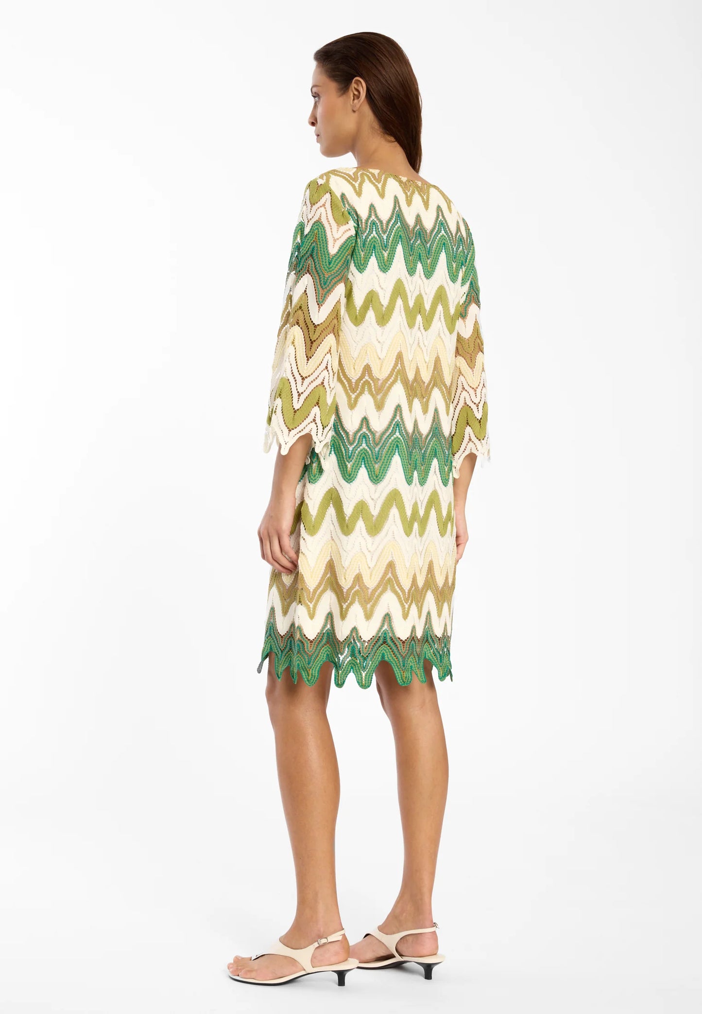 Ana Alcazar Diah Tunic Dress in Green