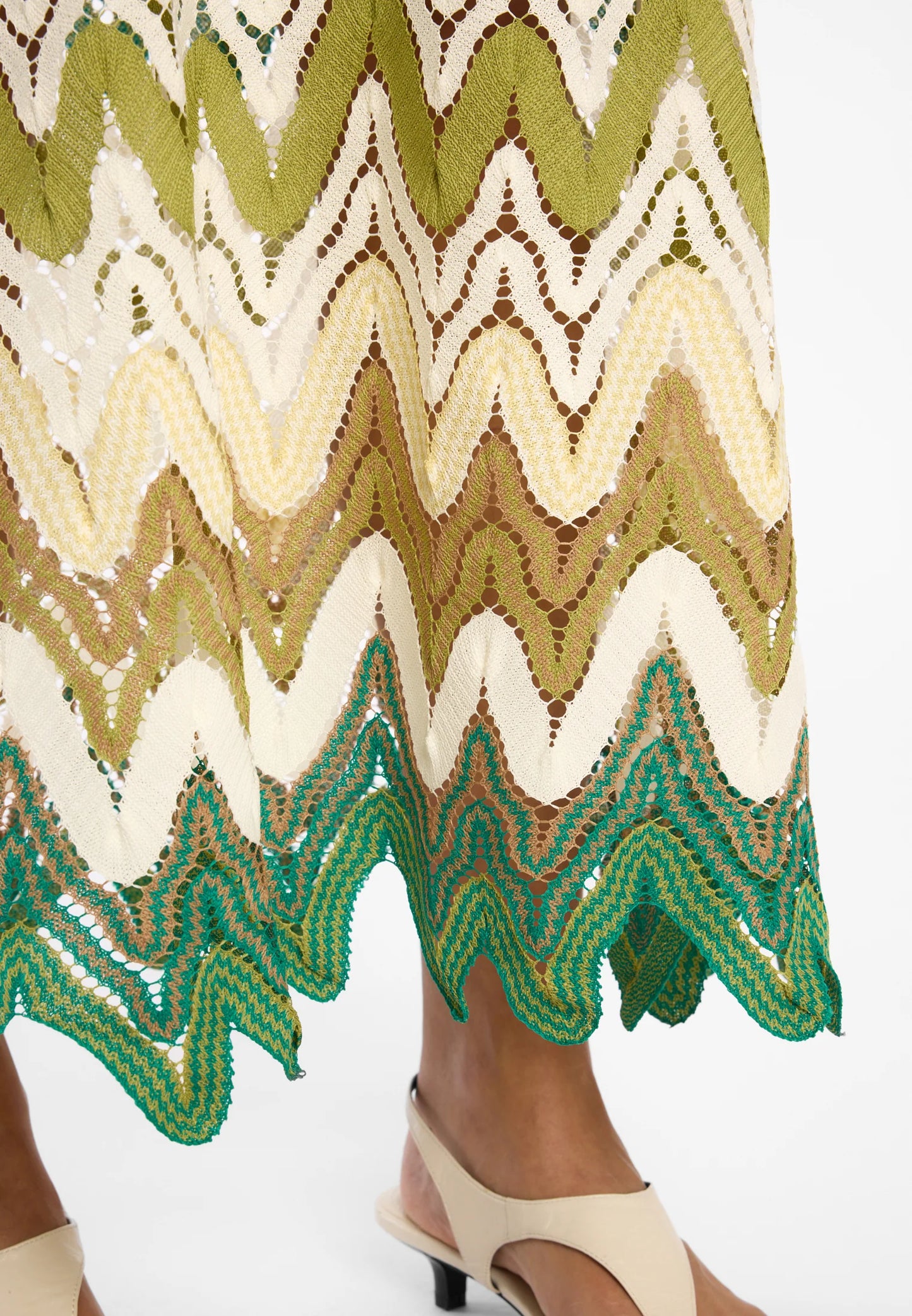 Ana Alcazar Dimra Maxi Dress in Green