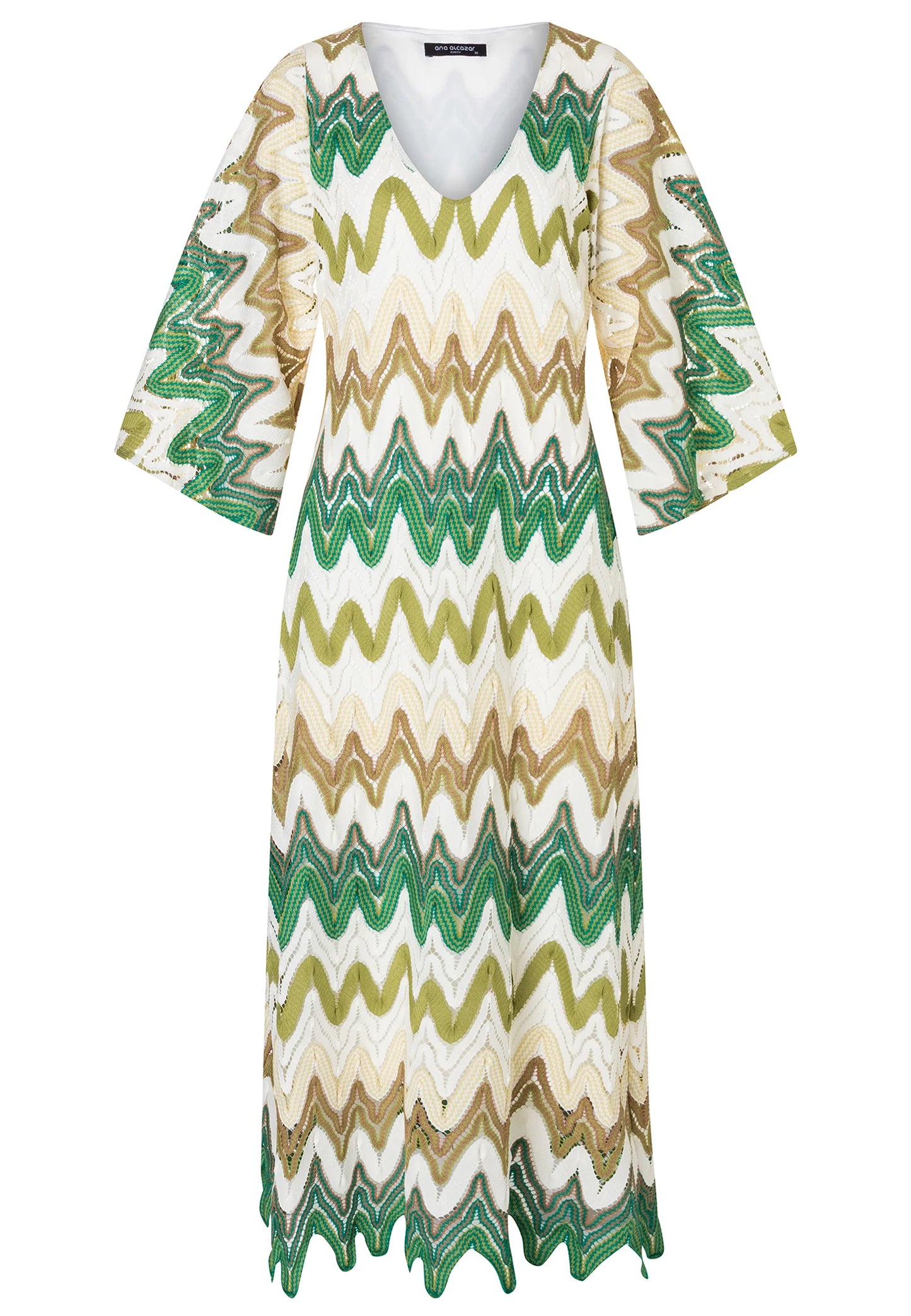Ana Alcazar Dina Maxi Dress in Green