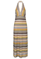 Ana Alcazar Disel Halterneck Dress in Multi