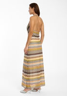 Ana Alcazar Disel Halterneck Dress in Multi