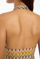 Ana Alcazar Disel Halterneck Dress in Multi